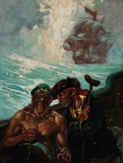Заговор by Генри Круз Мерфи — digital art print download