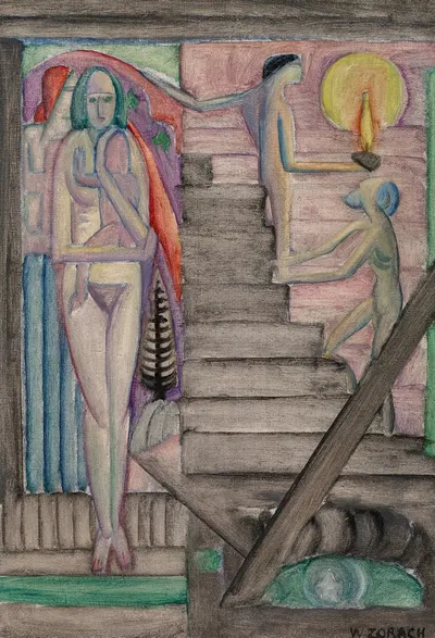 Рождение by Уильям Зорах, 1915 — digital art print download