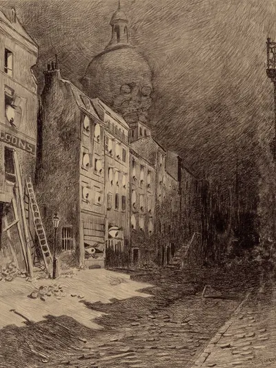 Заброшенный Лондон by Энрике Алвим Корреа, 1906 — digital art print download