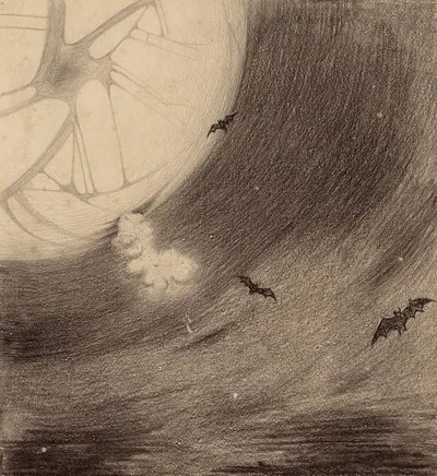 Марсиане направляются к Земле by Энрике Алвим Корреа, 1906 — digital art print download