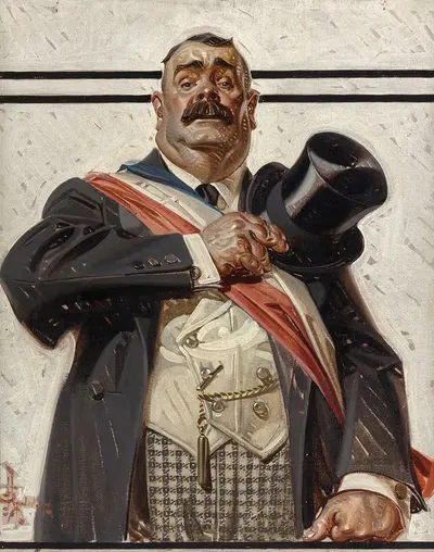 Кандидат by Джозеф Кристиан Лейендеккер, 1920 — digital art print download