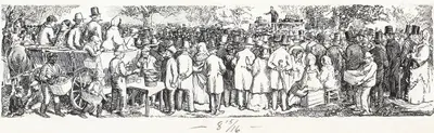 Линкольн обращается к толпе by Джон Слоун, 1908 — digital art print download