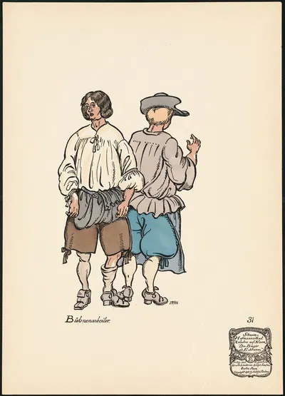 Работник сцены by Эрнст Штерн, 1912 — digital art print download