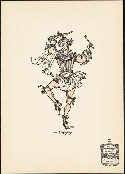 Кухонный мальчик by Эрнст Штерн, 1912 — digital art print download
