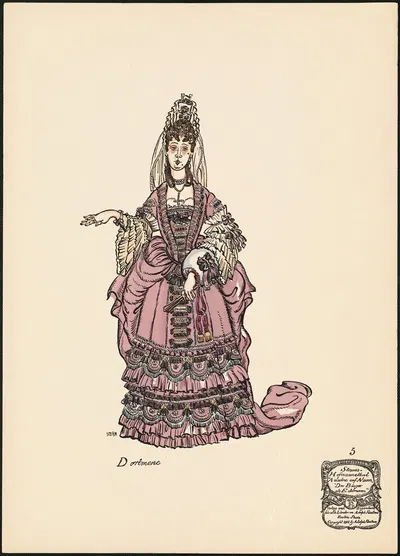Доримена by Эрнст Штерн, 1912 — digital art print download