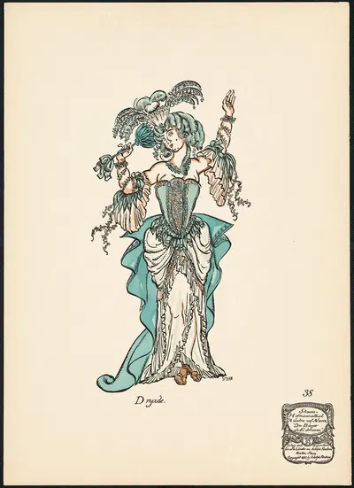 Дриада by Эрнст Штерн, 1912 — digital art print download