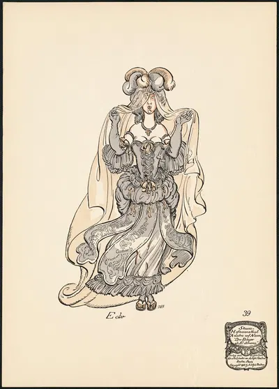 Эхо by Эрнст Штерн, 1912 — digital art print download