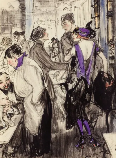 Новое вино by Генри Патрик Роли, 1923 — digital art print download