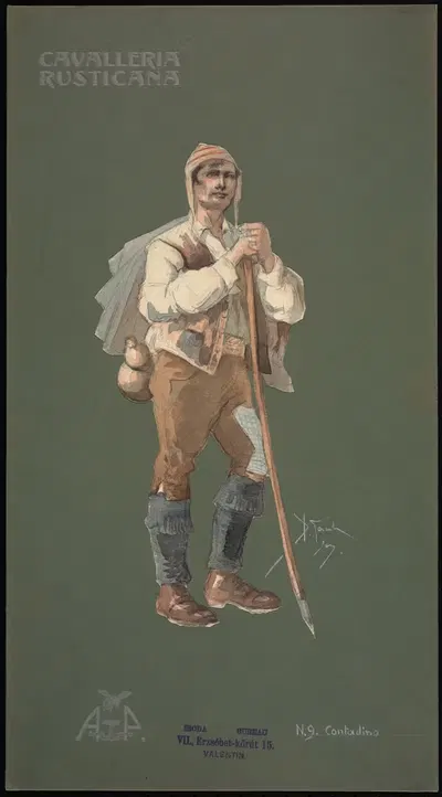 Крестьянин by Пипейн Гамба, 1906 — digital art print download