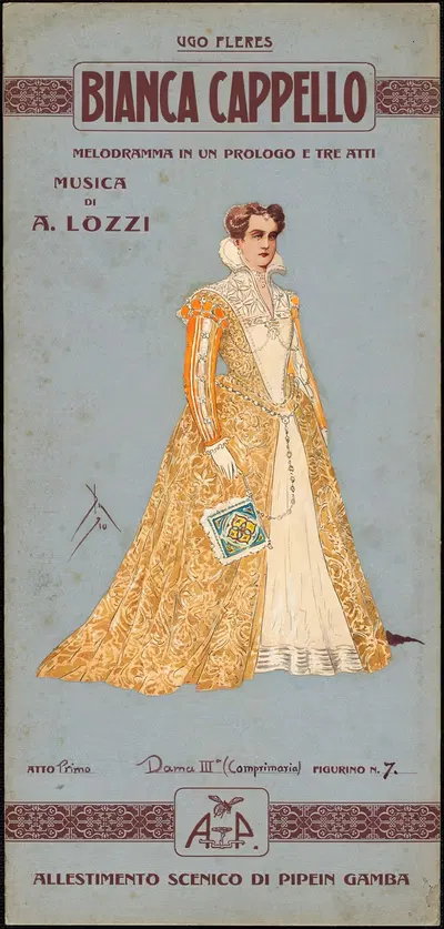 Dama IIIa (Comprimaria) by Pipein Gamba, 1910 — digital art print download