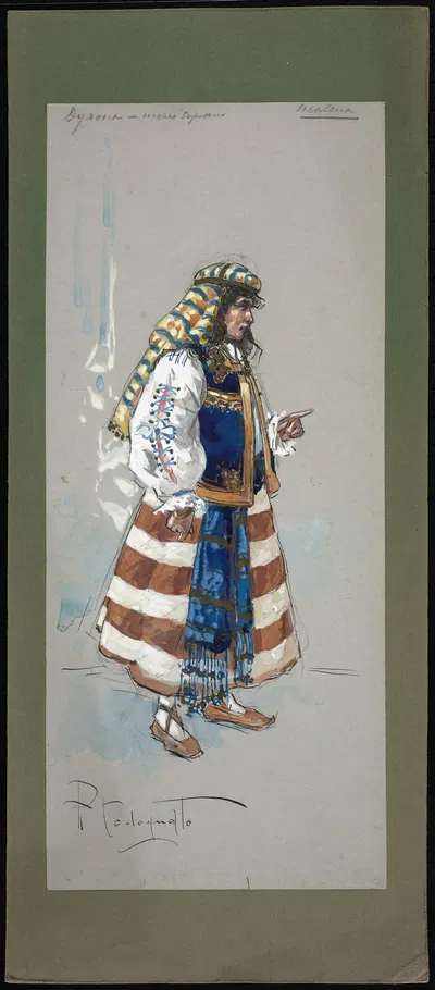 Дайсона – меццо-сопрано by Плиний Кодогнато, 1905 — digital art print download