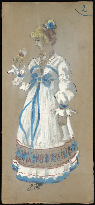 Ольга by Плиний Кодогнато, 1907 — digital art print download