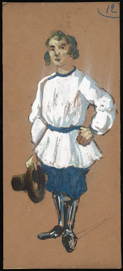 Васка by Плиний Кодогнато, 1907 — digital art print download