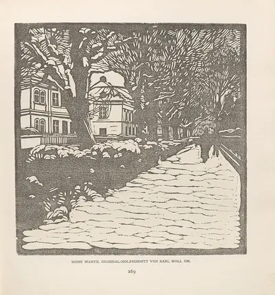 Ver Sacrum 1903 15 269 Hohe Warte by Carl Moll — digital art print download