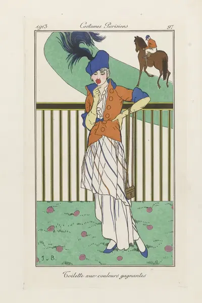 Журнал дам и мод; иллюстраторы моды by Ян ван Брок, 1913 — digital art print download