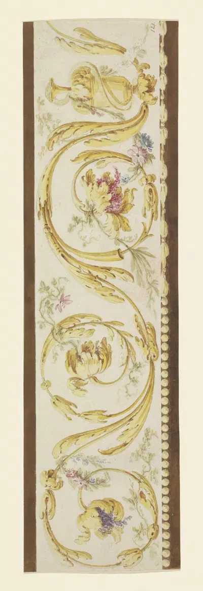 Плетение с цветами by Ламбертуc Харденберг, 1754 - 1819 — digital art print download