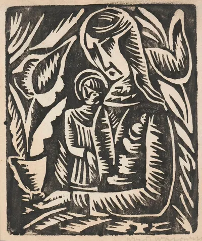 Мадонна by Вацлав Вансович, 1920 — digital art print download