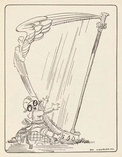 Музыкальные рифмы, пл. 15 by Дик Лоскальцо, 1927 — digital art print download