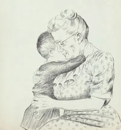 Удовольствие для Криса, пл. 7 by Юнис Янг Смит, 1956 — digital art print download