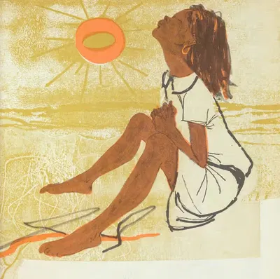 Одинокая Мария, пл. 17 by Эвилин Несс, 1960 — digital art print download