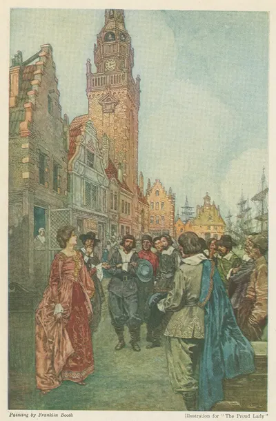 'И кто принесет мне домой лучшее, с тем я и поженюсь' by Франклин Бут, 1917 — digital art print download