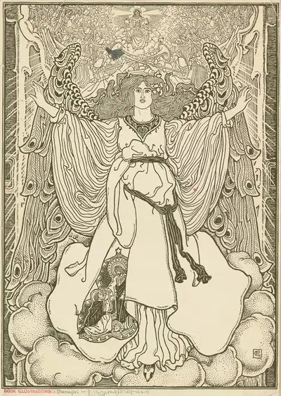 Король тогда приказал открыть ворота by Джордж Уоллисгрофт Рид, 1898 — digital art print download
