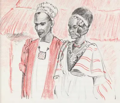 Getting to Know Africa's French Community pl7 by Haris Petie, 1961 — digital art print download