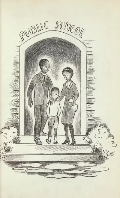 Новый мальчик в школе Пл.18 by Джоан Балфур Пейн, 1963 — digital art print download