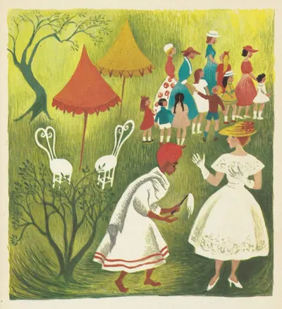 Немо встречает императора пл.11 by Кэтрин Эванс, 1957 — digital art print download