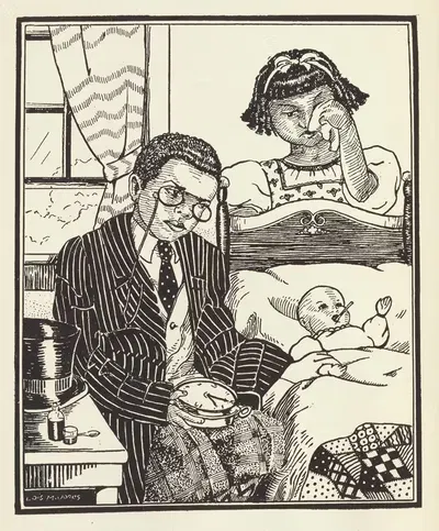 The Picture-Poetry Book pl17 by Lois Mailou Jones, 1935 — digital art print download