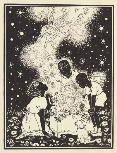 The Picture-Poetry Book pl2 by Lois Mailou Jones, 1935 — digital art print download