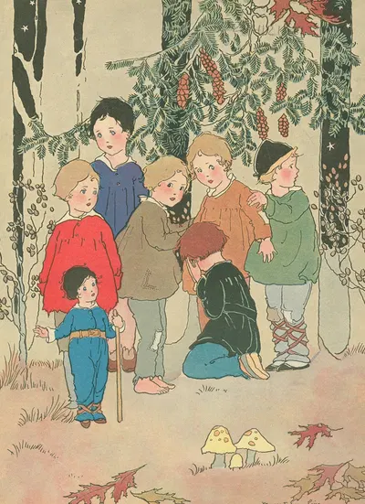 Не бойтесь, мальчики by Маргарет Эванс Прайс, 1921 — digital art print download
