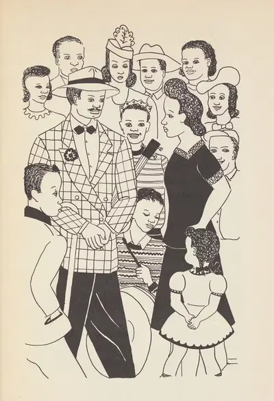 Джаспер, барабанщик, pl6 by Маргарет Тейлор Барроуз, 1947 — digital art print download