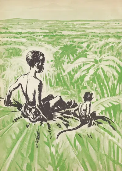 Увлекательное лето Пикена пл2 by Норман Дэвис, 1949 — digital art print download