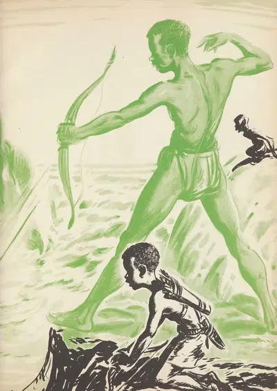 Захватывающее лето Пиккена пл4 by Норман Дэвис, 1949 — digital art print download