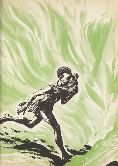Захватывающее лето Пикена пл.9 by Норман Дэвис, 1949 — digital art print download