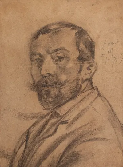 Portrait of the Artist Louis Mast by Жюль Гондри, 1889 — digital art print download