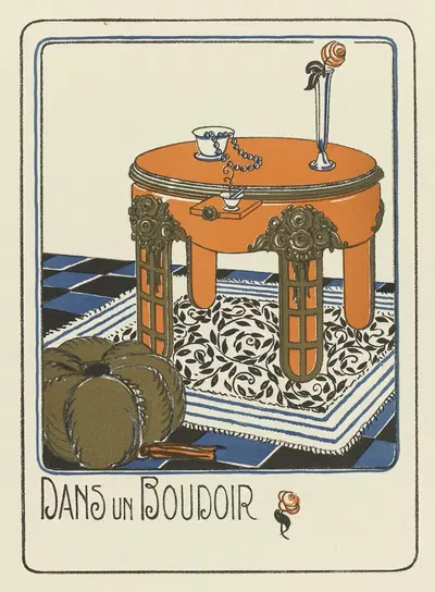 В будуаре by Багге и Угет, 1920 — digital art print download