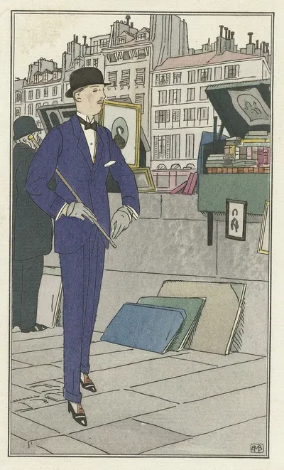 Утренний наряд by Бернар Буте де Моновель, 1913 — digital art print download
