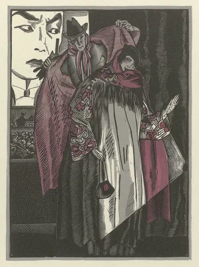 L'écran by Fernand Siméon, 1923 — digital art print download