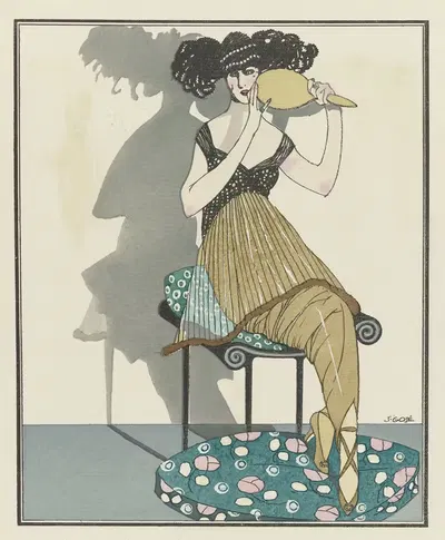 Gazette du Bon Ton. Art – Modes & Frivolités; Artists. by Francisco Javier Gosé, 1914 — digital art print download