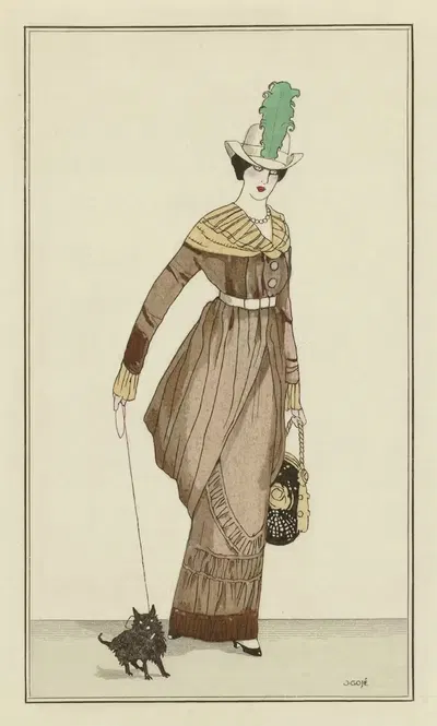 Robe à Panier by Francisco Javier Gosé, 1912 — digital art print download