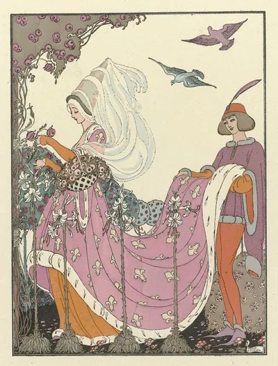 Прекрасный сбор by Герда Вегенер, 1919 - 1920 — digital art print download