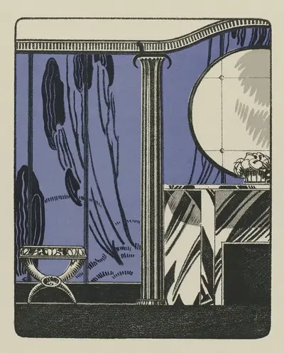 Мебель и интерьеры by МАМ, 1921 — digital art print download