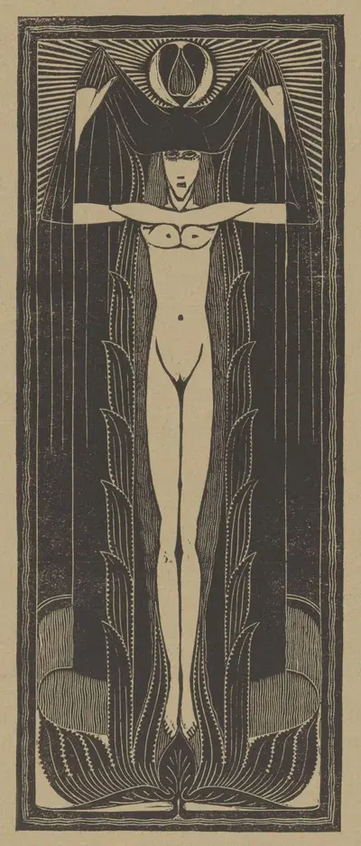 Женская фигура by Крис Лебо, 1888 - 1936 — digital art print download