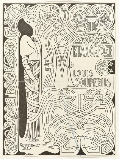 Boekband Metamorfoze by Jan Toorop, 1868 - 1928 — digital art print download