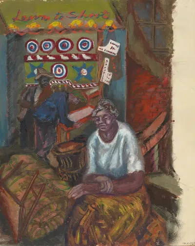 Учись стрелять by Агнес Харт, 1935 - 1943 — digital art print download