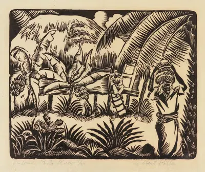 Внутренние районы, Пуэрто-Рико by Альберт Поттер, 1935 - 1937 — digital art print download