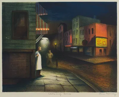 Closing time by Ann Nooney, 1937 - 1942 — digital art print download