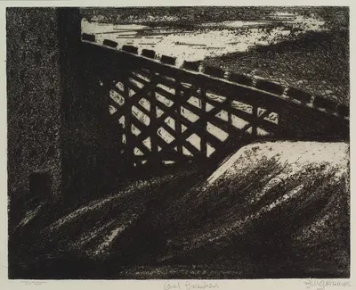 Coal breakers by Blanche Grambs, 1938 — digital art print download